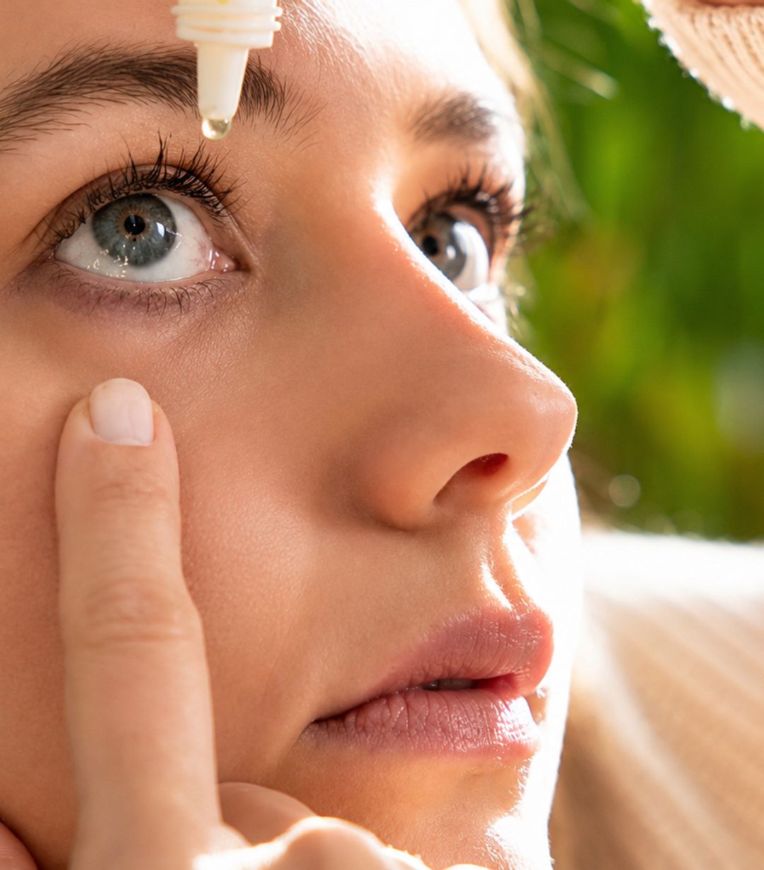Applying Eye Drops