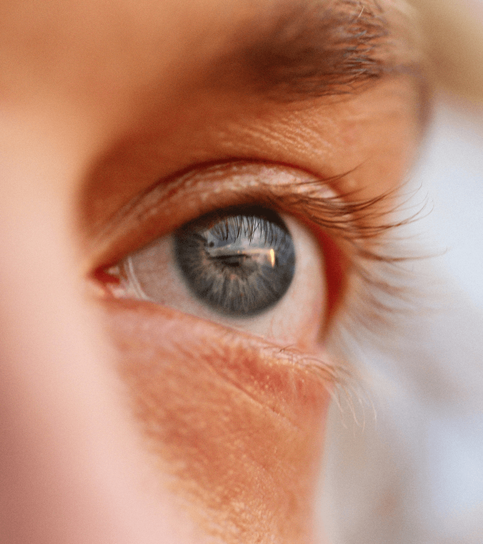 Eye close up