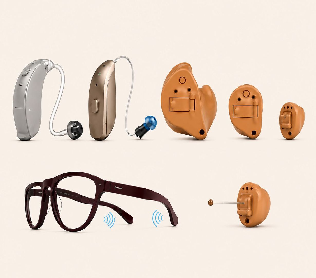 Hearing aid types Daybell & Choo