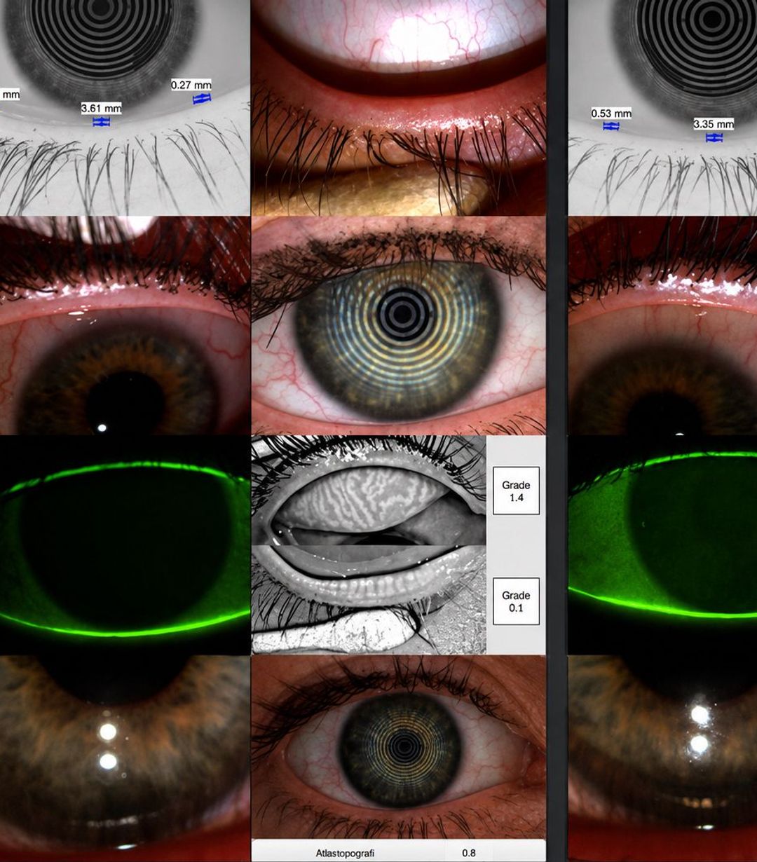 Multiple Dry Eye Image