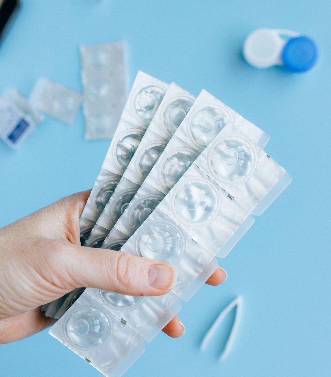 Pack of contact lenses